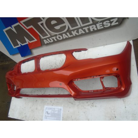 BMW F20 LCI,F21 LCI Első lökhárítóhéj /Gyári új/ Valencia Orange /