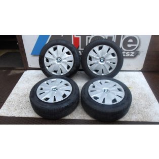   ÁR/DB[GYÁRI HASZNÁLT] BMW TÉLI FELNI 7JX16 ET47 SZETT CONTINENTAL 195/60R16 5mm DOT2919