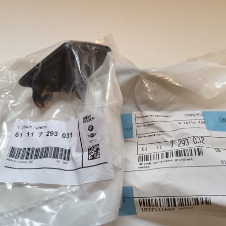 (GYÁRI ÚJ) BMW Fényszórómosó fedél jobb és bal 3-as sorozat F30 / F31 ÁR/DB