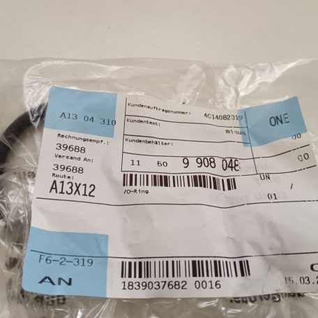 (GYÁRI ÚJ) BMW O-gyűrű 