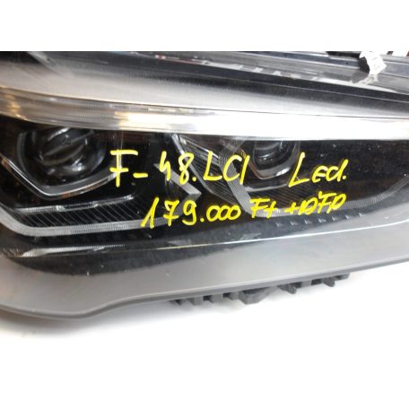 [GYÁRI BONTOTT] BMW JOBB OLDALI FÉNYSZÓRÓ (LED) | X1 F48 LCI | 63 11 5A01172