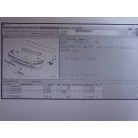 BMW E34 1990 02.-től Lökhárító Betét Bal első M Technik /Gyári új/