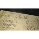 (GYÁRI ÚJ) BMW Gumiszőnyeg hátsó garnitúra bézs 3-as sorozat E90+LCI / E91+LCI