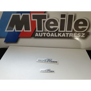   (GYÁRI ÚJ) BMW Öntapadós matrica AC Schnitzer kicsi 12x3,5 cm