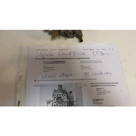 [GYÁRI ÚJSZERŰ] JAGUAR/LAND ROVER 3.5 BENZIN KARBURÁTOR 