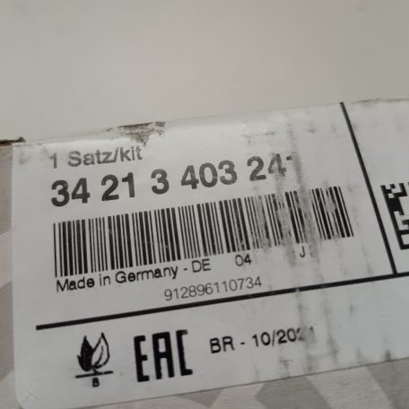 (GYÁRI ÚJ) BMW Fékbetét javító készlet X3 E83+LCI 