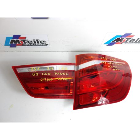 (ÁR/DB)[GYÁRI BONTOTT] BMW  JOBB HÁTSÓ KÜLSŐ ÉS BELSŐ LÁMPA (LED) | X3 F25 | 63 21 7217312 / 63 21 7217314