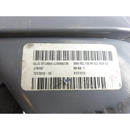 (ÁR/DB)[GYÁRI BONTOTT] BMW  JOBB HÁTSÓ KÜLSŐ ÉS BELSŐ LÁMPA (LED) | X3 F25 | 63 21 7217312 / 63 21 7217314