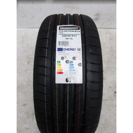 (1DB)[GYÁRI ÚJ] BRIDGESTONE TURANZA T005 225/45R17 94Y DOT : 4123