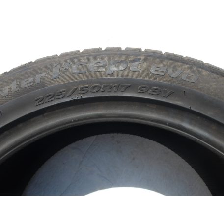 (1db)[GYÁRI HASZNÁLT] HANKOOK - winter icept evo | 225/50R17 98V DOT: 2613 6.7MM