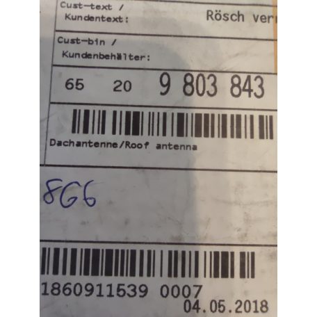 (GYÁRI ÚJ) MINI Tetőantenna Countryman R60