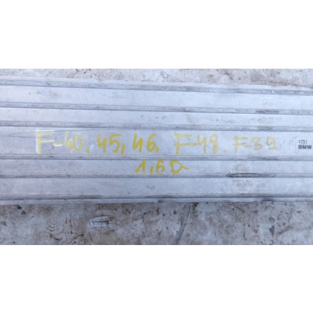 [GYÁRI BONTOTT] BMW INTERCOOLER F40/F45/F46 F48/F39 1.6D-2.0D/20I  7617598