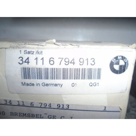 [GYÁRI ÚJ] BMW - FÉKBETÉT SZETT - E63+LCI, E64+LCI  |630I, 645CI, 650I|