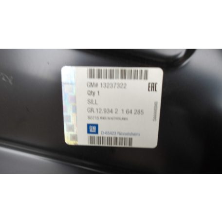[GYÁRI ÚJ] OPEL CORSA D KÜSZÖB DARAB BAL HÁTSÓ 13237322