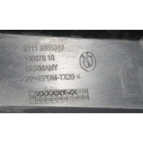 [GYÁRI BONTOTT] BMW BAL ELSŐ LÖKHÁRÍTÓ TARTÓ | M5 F90 | 51 11 8065319