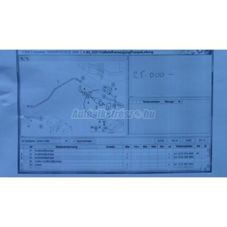 Állófűtés pumpa - bmw 5-ös sorozat,6-os sorozat,7-es sorozat,x5