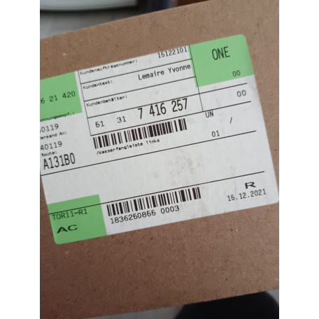 (GYÁRI ÚJ) BMW Szigetelés jobb és bal oldali ÁR/DB X4 G02