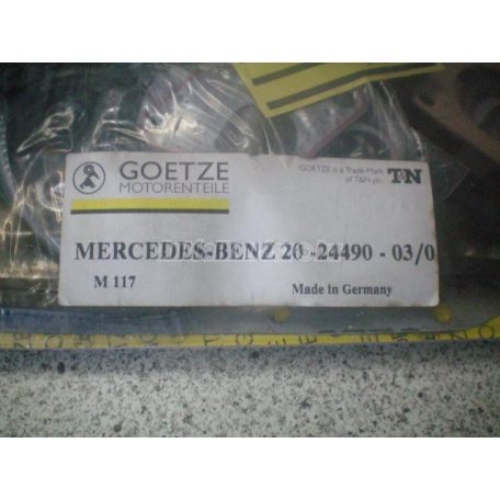 Tömítéskészlet - mercedes-benz s-osztály,sl-osztály