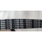 (GYÁRI ÚJ) BMW Hosszbordás szíj 5-ös sorozat E60+LCI / e61+LCI / 6-os sorozat E63 LCI / E64 LCI / 7-es sorozat E65 / E66