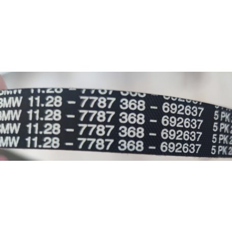 (GYÁRI ÚJ) BMW Hosszbordás szíj 3-as sorozat E46