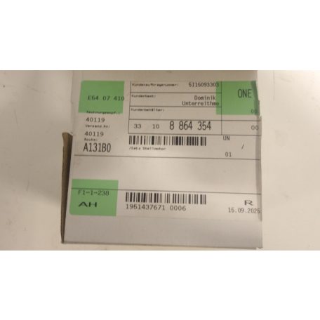 [GYÁRI BONTOTT] BMW HÁTSÓ DIFFERENCIÁL POZÍCIÓ SZENZOR 8864354