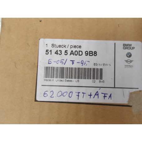 (GYÁRI ÚJ) BMW B oszlop takaróelem jobb oldali G05/F95