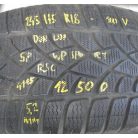 ÁR/DB! (3DB) [GYÁRI BONTOTT] TÉLI GUMI - DUNLOP - SP WINTER SPORT RSC (DEFFEKTTŰRŐ) 245 / 45 R18 - 100V - DOT: 4115 ;  5,2mm