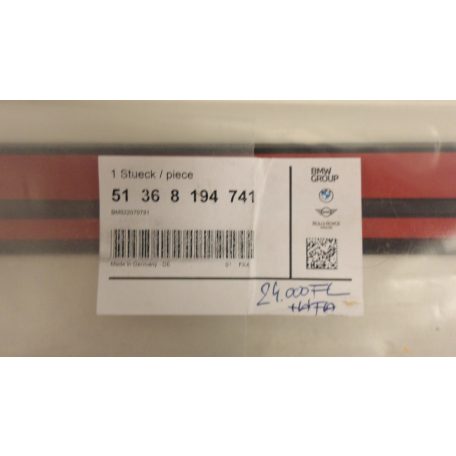 [GYÁRI ÚJ] BMW E46 COUPE PILLANGÓ ABLAK ALATTI VÍZLEHÚZÓ BAL OLDALI 8194741