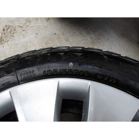 ÁR/DB [GYÁRI HASZNÁLT] BMW F-20 RDC BRIDGESTONE  195/55/R16 87H DOT 7GL3 RSC TÉLI