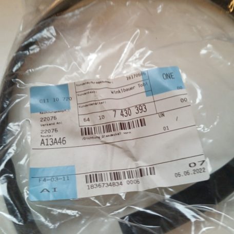 (GYÁRI ÚJ) BMW Tömítés 2-es F44 / F45+LCI / F46+LCI / F74 / X1 F48+LCI / X1L F49+LCI