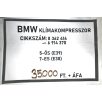   [GYÁRI BONTOTT] BMW - KLÍMAKOMPRESSZOR - 5-ÖS - E39; 7-ES - E38 - CIKKSZÁM: 6914370 -
