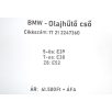   ÁR/DB [GYÁRI BONTOTT] BMW - OLAJHŰTŐ CSŐ - 5-ÖS / E39;  7-ES / E38; Z8 / E52- | 17 21 2247360 |