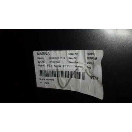 Lökhárító héj - bmw 2-es sorozat