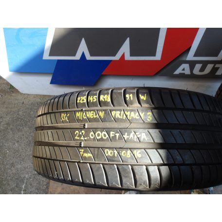 [GYÁRI HASZNÁLT] MICHELIN - primacy 3|  0816 | 225/45/R18 | 7mm 