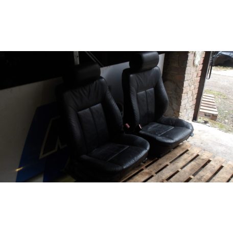 [GYÁRI BONTOTT] BMW E38 BŐR BELSŐ FEKETE KOMPLETT