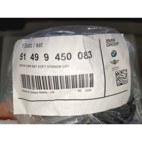 (GYÁRI ÚJ) BMW Gumiütköző szett X5 G05+LCI / G18+LCI / M F95+LCI / X7 G07+LCI 