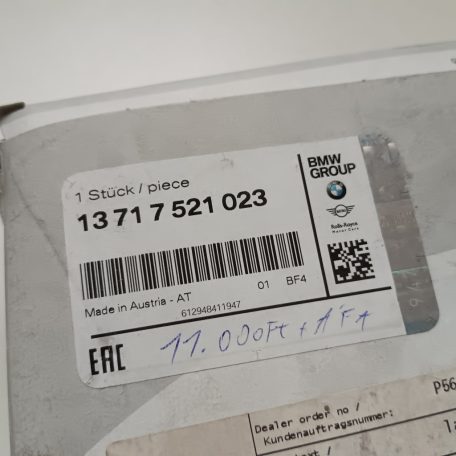 (GYÁRI ÚJ) BMW Levegőszűrő 5 E60+LCI / E61+LCI / 6 E63+LCI / E64+LCI