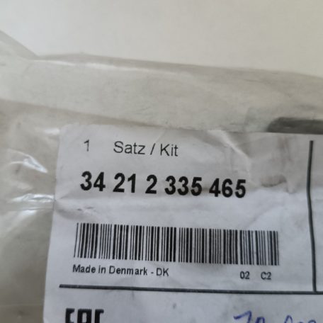 (GYÁRI ÚJ) BMW MOTORKERÉKPÁR HÁTSÓ FÉKBETÉT - 34 21 2335465