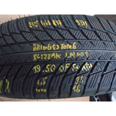 ár/db! [GYÁRI HASZNÁLT] 205/60R17 - 93H - Bridgestone Blizzak LM001 - 4,5mm - dot: 3518
