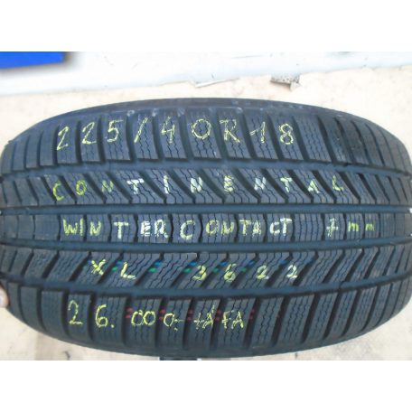 [GYÁRI HASZNÁLT] CONTINENTAL - WINTERCONTACT XL 225/40R18 (3622) 7mm