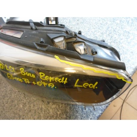 [GYÁRI HASZNÁLT] BMW - LED Fényszóró - Búra repedt! - 1-es / F20 LCI - JOBB OLDALI 