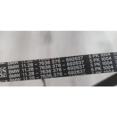 (GYÁRI ÚJ) BMW Hosszbordás szíj 5-ös sorozat E39 / 7-es sorozat E38 / 8-as sorozat E31