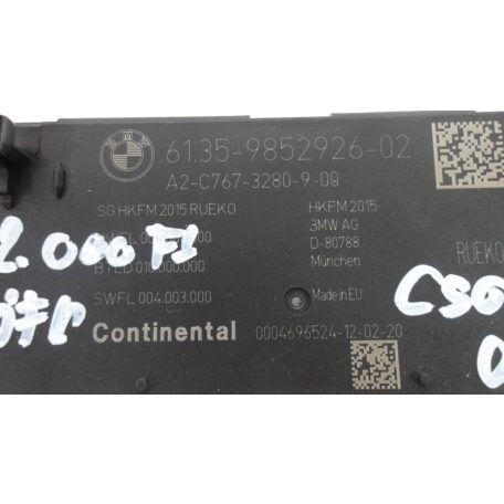 [GYÁRI BONTOTT] BMW ELEKTROMOS CSOMAGTÉRAJTÓ VEZÉRLŐ / 61 35 9852926