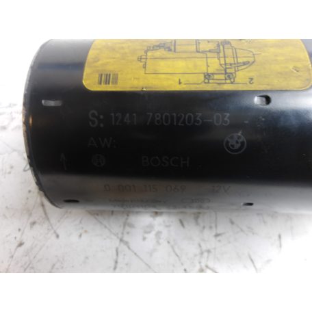 [GYÁRI BONTOTT] BMW INDITÓMOTOR / ÖNINDÍTÓ (N47) | 1-ES / 3-AS / 4-ES / 5-ÖS / X1 / X3 | 12 41 8570238