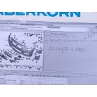 [GYÁRI ÚJ] BMW KÖZÉPSŐ RÁCS ("M" / ACC-S ) |  3-AS F30 +LCI / F31 + LCI |  51 11 8068135