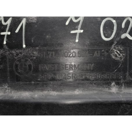 ÁR/DB! [GYÁRI BONTOTT] BMW - ALSÓ MOTORBURKOLAT - JOBB OLDALI - 7-ES / E65; E66 - | 51 71 7020534 |