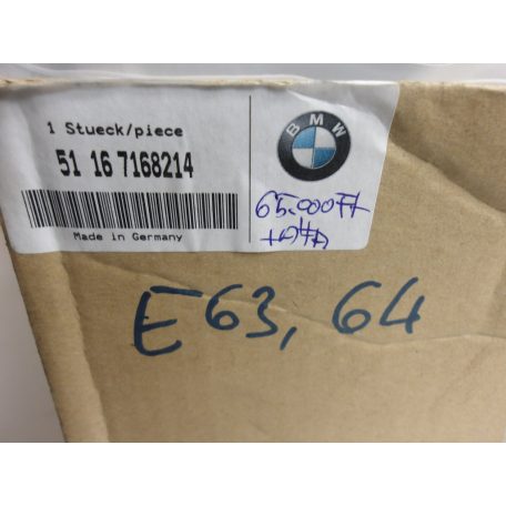 [GYÁRI ÚJ] BMW JOBB OLDALI TÜKÖRSZERKEZET (4 PIN) | 6-OS E63+LCI / E64+LCI  |  51 16 7168214 -> 51 16 7189412 