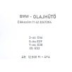   [GYÁRI BONTOTT] BMW - OLAJHŰTŐ HŐCSERÉLŐ - 3-as; 5-ös; 7-es; X5 - | M57 | 11 42 2247204