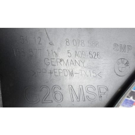[GYÁRI BONTOTT] BMW - JOBB HÁTSÓ LÖKHÁRÍTÓ ELEM - 4-ES /  G26 GRANCOUPÉ  "M" / 8078588