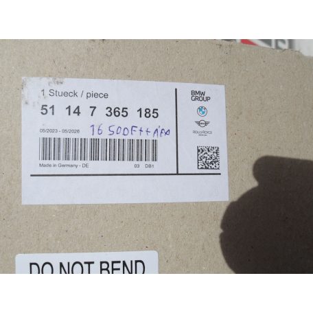 [GYÁRI ÚJ] MINI MOTORHÁZTETŐ BAL OLDALI MATRICA/ FÓLIA |  COŐPER F55+LCI / F56+LCI / F57+LCI | 51 14 7365185